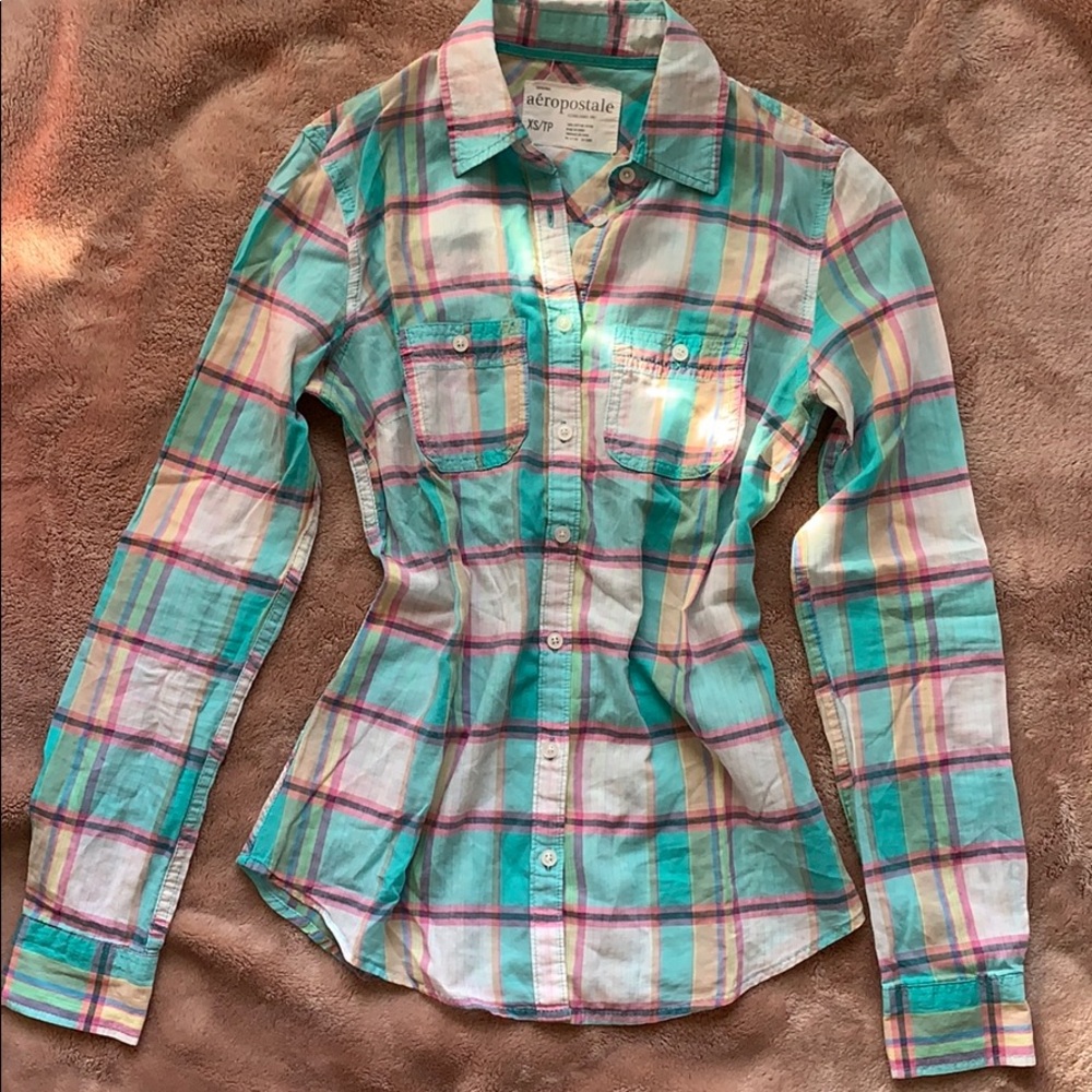 Aeropastle Button up shirt